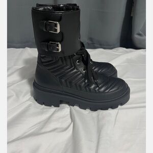 $1400 Gucci Combat Boots